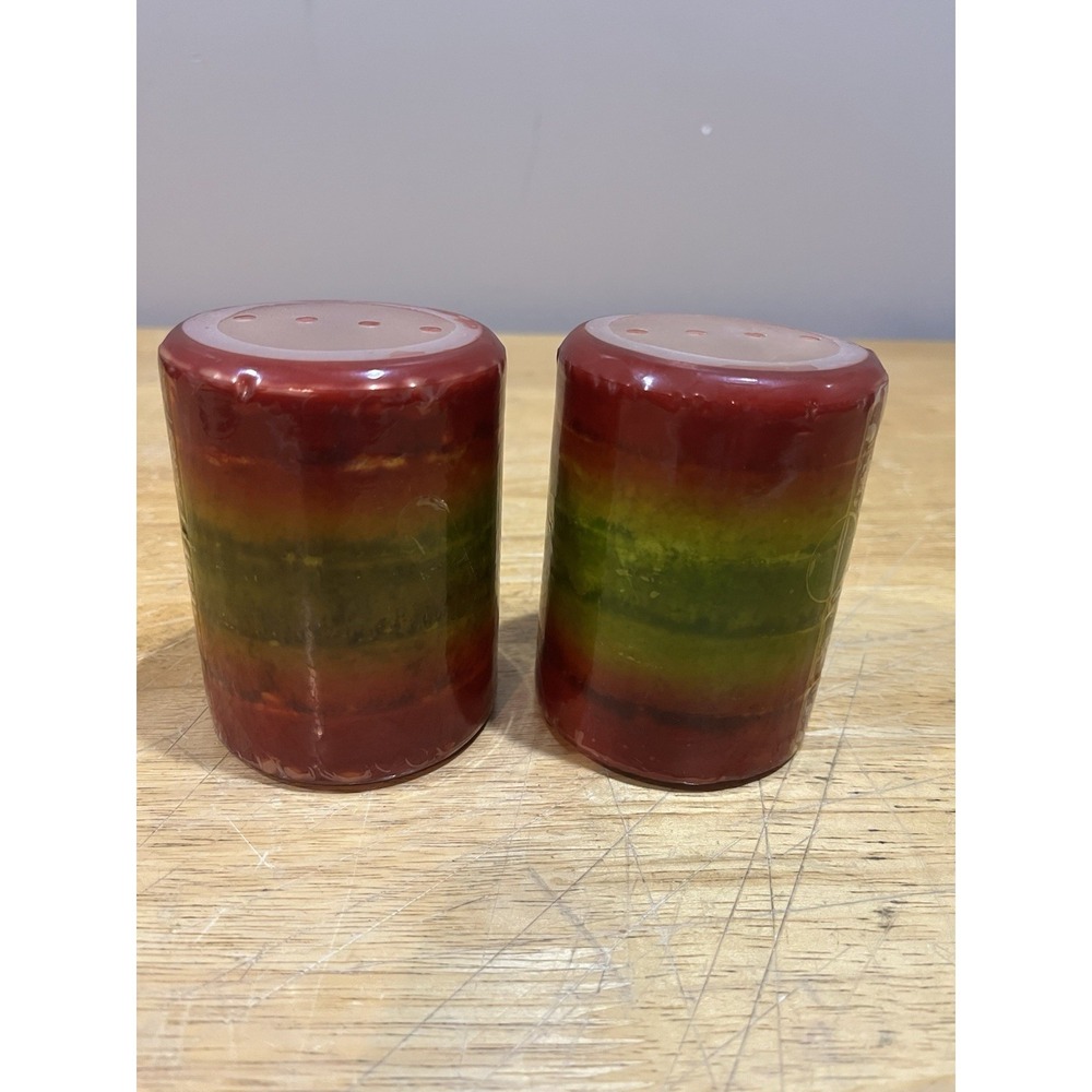 Pier 1 Imports Set of 2 Bountiful Apple 4 x 3 Candles New